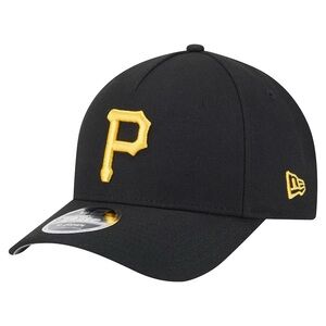 Pittsburgh Pirates New Era Black 9FORTY Hat